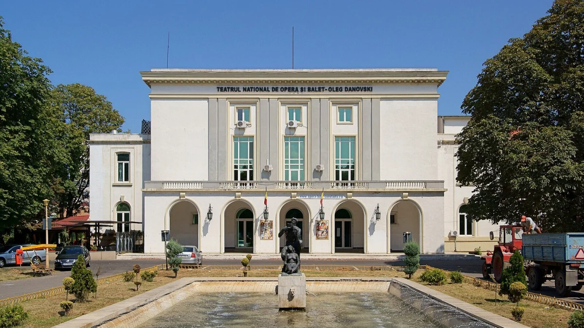 Clădirea Teatrului Național de Operă și Balet „Oleg Danovski” din Constanța (fotografie de arhivă)
